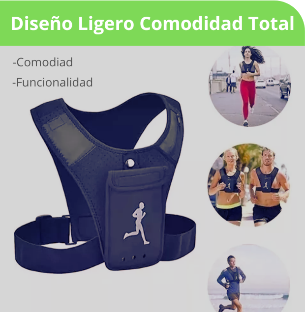 Chaleco  Para  Deporte Running-Bicicleta-Gimnasio